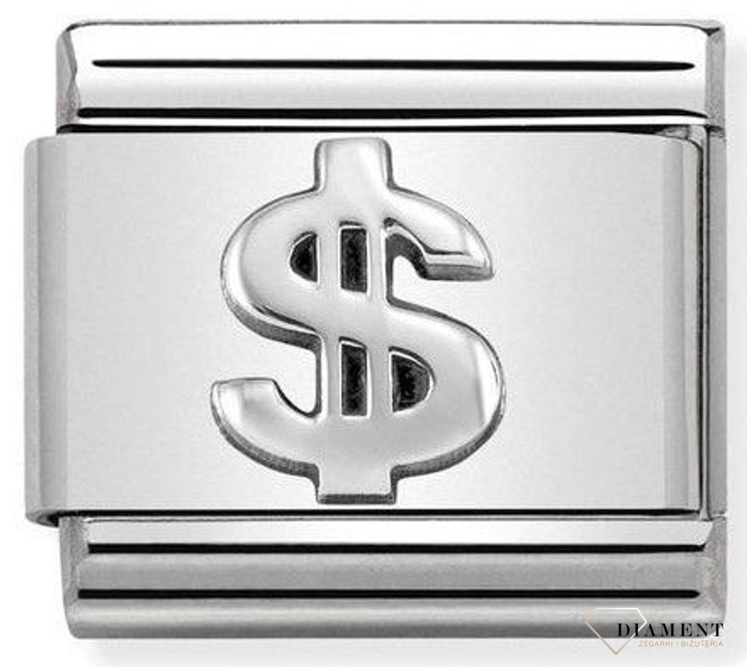 Nomination - Link 925 zawieszka srebro 'Dolar' 330101 31 biżuteria nomination nomination zawieszki nomination baza.jpg